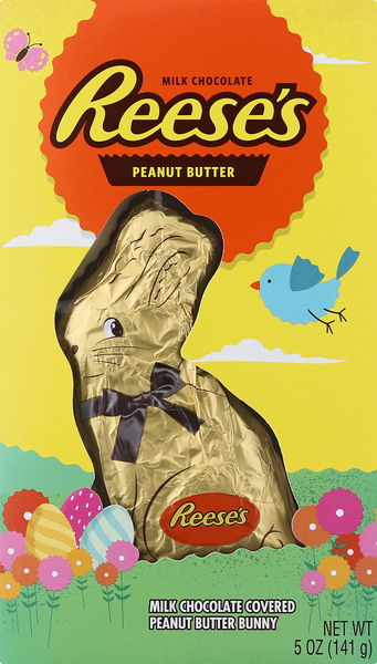 Reeses Peanut Butter Bunny, Milk Chocolate
