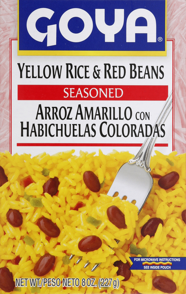 Goya Yellow Rice & Red Beans, Seasoned
