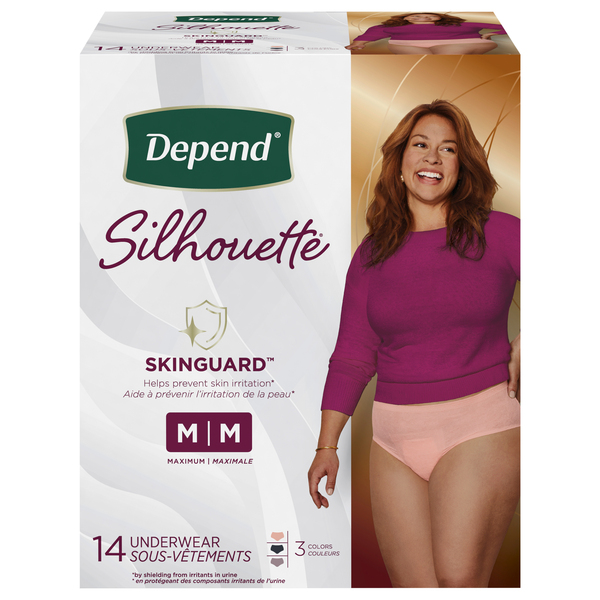 Depend Underwear, Maximum Absorbency, Medium « Discount Drug Mart