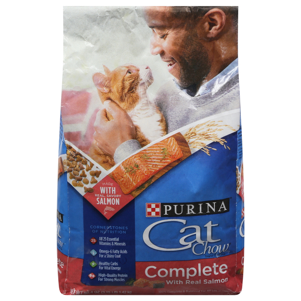 Purina Cat Food, with Real Salmon, Complete