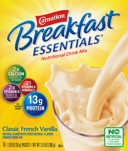 Carnation Complete Nutritional Drink, Classic French Vanilla