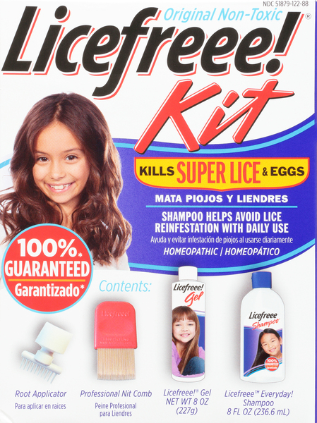 Licefreee! Lice Treatment Kit, Original, Non-Toxic