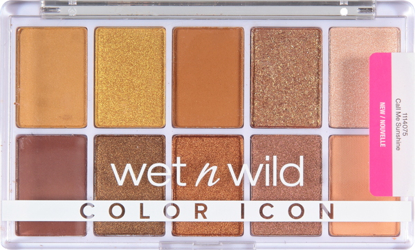 Wet n Wild Eyeshadow, 10-Pan Palette, Call Me Sunshine 1114075