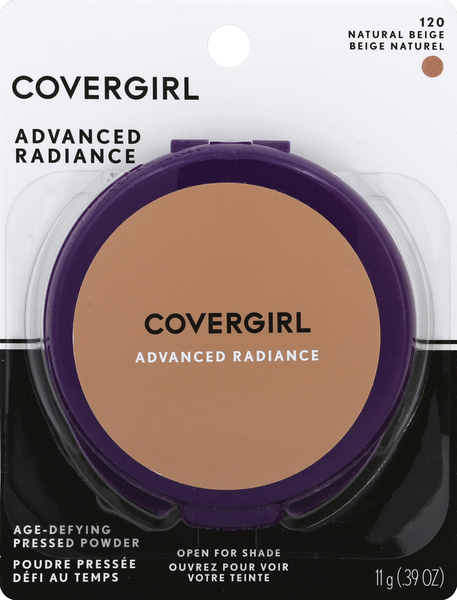 CoverGirl Age-Defying Pressed Powder, Natural Beige, 120