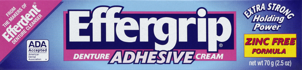 Effergrip Denture Adhesive Cream