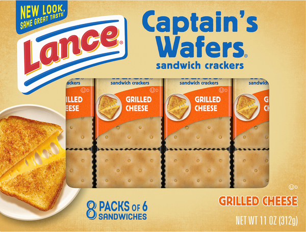 Lance Sandwich Crackers, Grilled Cheese