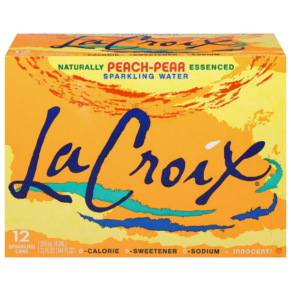 LaCroix Sparkling Water, Peach-Pear