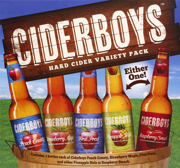 Ciderboys Hard Cider, Variety Pack