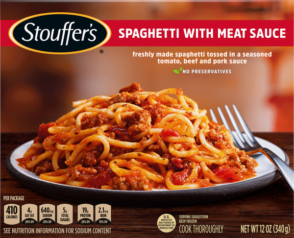 STOUFFERS Spaghetti with Meat Sauce