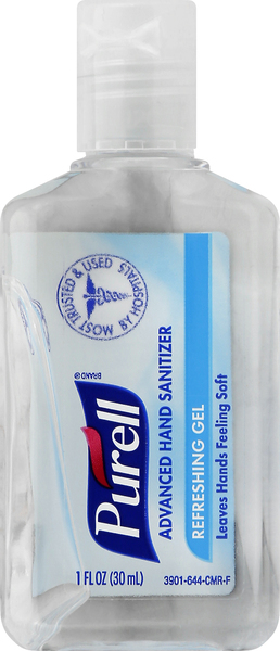 Purell Hand Sanitizer, Advanced, Refreshing Gel
