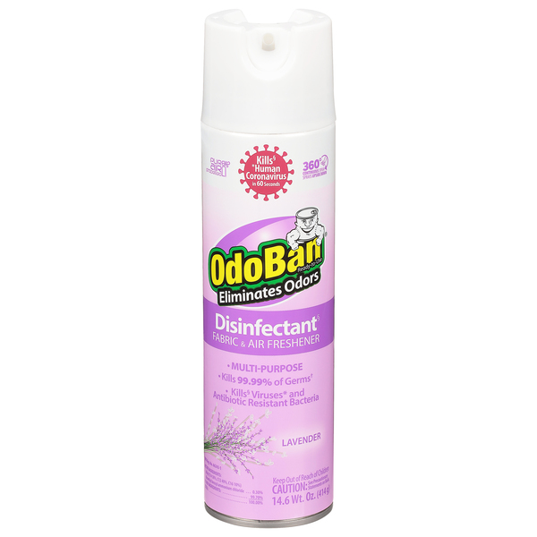OdoBan Disinfectant, Fabric & Air Freshner, Lavender Scent