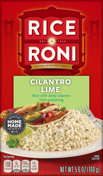 Rice A Roni Rice, Cilantro Lime