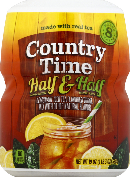 Country Time Drink Mix, Half Lemonade & Half Iced Tea