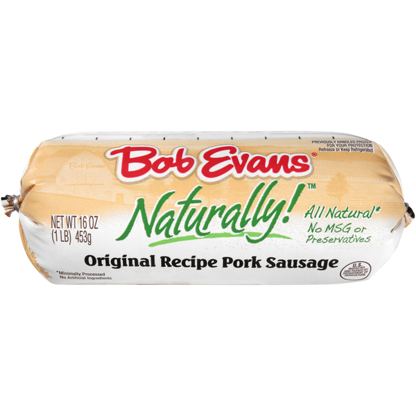 Bob Evans Pork Sausage, Original Recipe