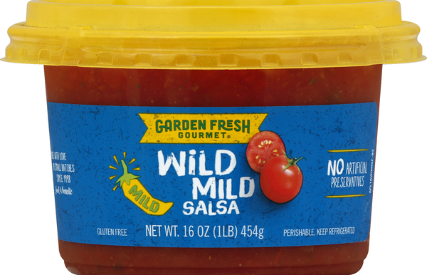 Garden Fresh Gourmet Salsa, Wild Mild, Mild