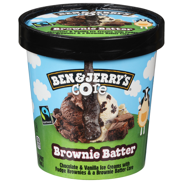 Ben & Jerry's Ice Cream, Brownie Batter Core