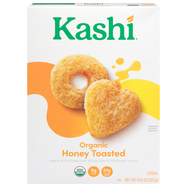 Kashi Cereal, Organic, Honey Toasted