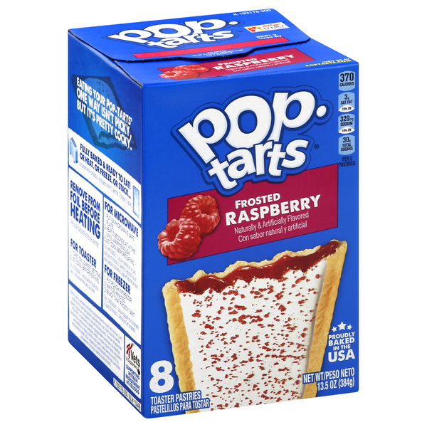 Pop-Tarts Toaster Pastries, Frosted Raspberry