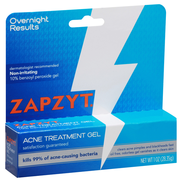 Zapzyt Acne Treatment Gel, Maximum Strength