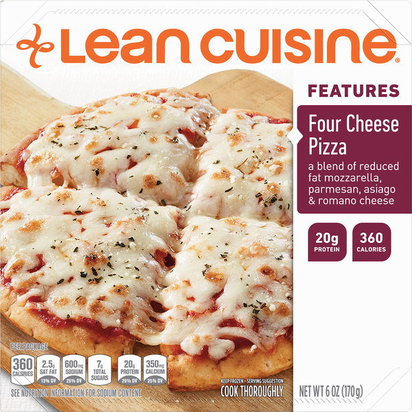 Lean Cuisine Pizza, Four Cheese