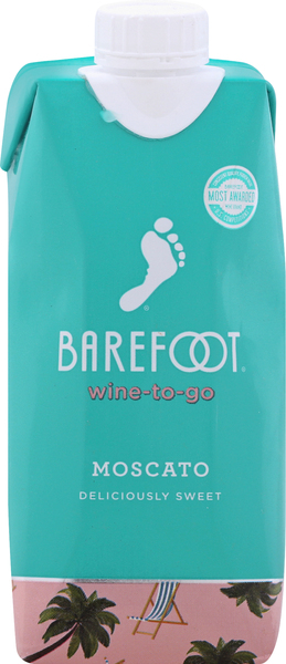 Barefoot Wine, Moscato, Wine-To-Go