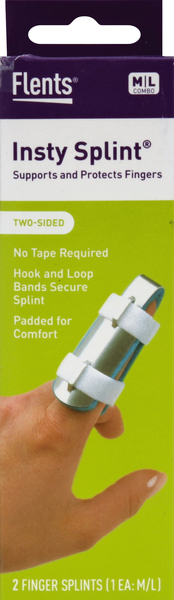 Flents Insty Splint, Two-Sided, M/L Combo