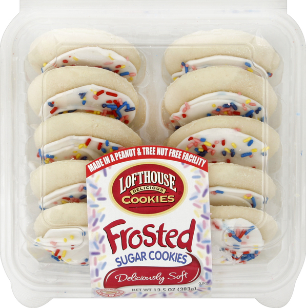 Lofthouse Cookies, Frosted, Sugar