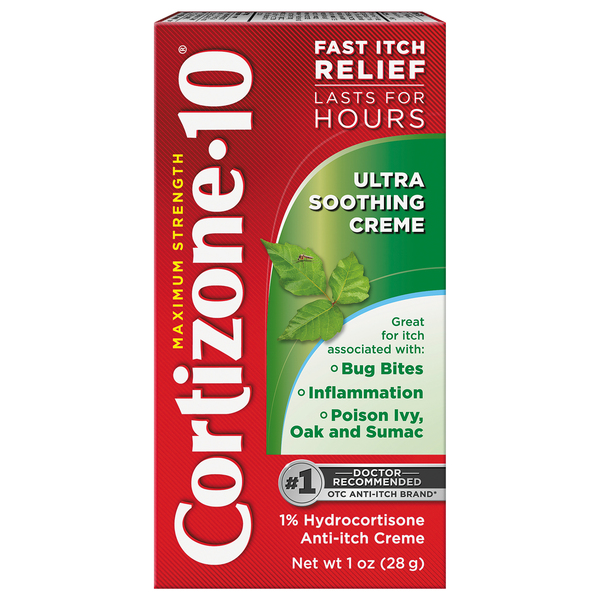 Cortizone-10 Anti-Itch Creme, Ultra Soothing Creme, Maximum Strength