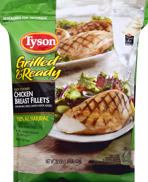 Tyson Chicken Breast Fillets, Grilled & Ready