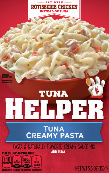Tuna Helper Pasta, Tuna Creamy