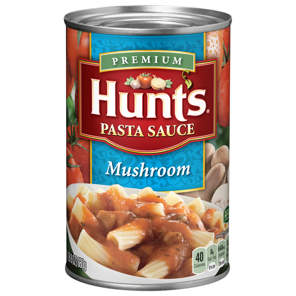 Hunt's Pasta Sauce, Premium, Mushroom