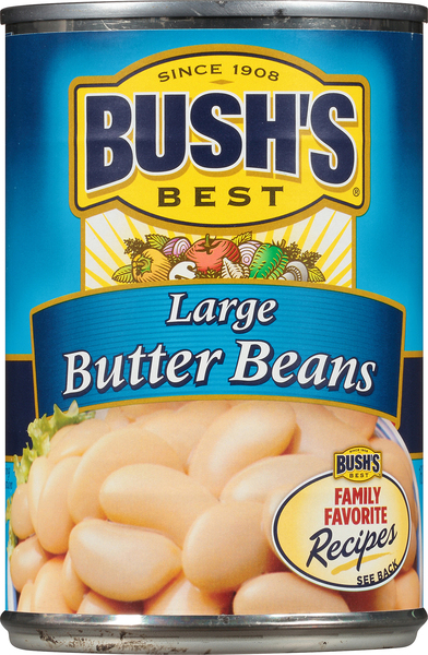Bushs Best Butter Beans, Large