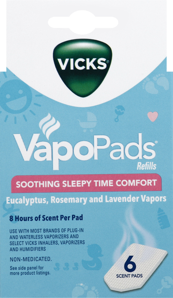 Vicks VapoPads, Scent, Refills