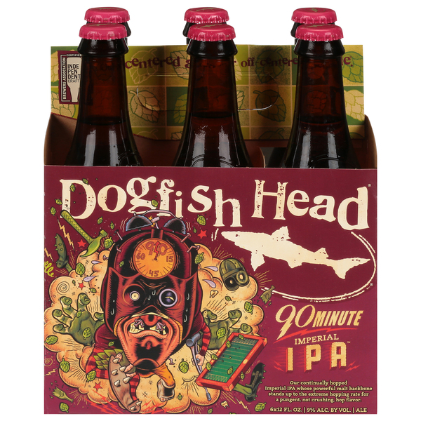 Dogfish Head Beer, Imperial IPA, 90 Minute