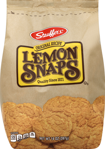Stauffer's Lemon Snaps, Original Recipe
