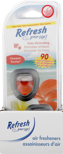 Refresh Your Car Air Freshener, Hawaiian Sunrise