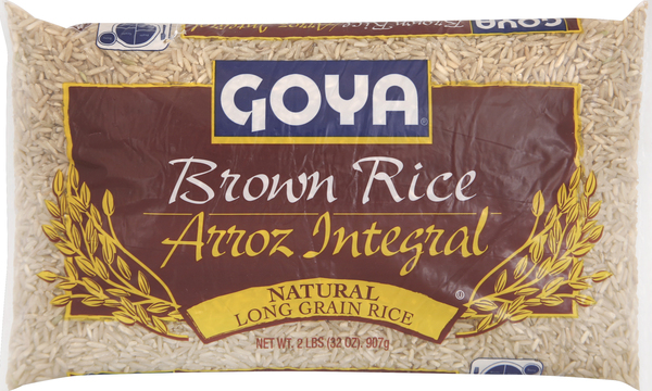 Goya Brown Rice, Natural, Long Grain