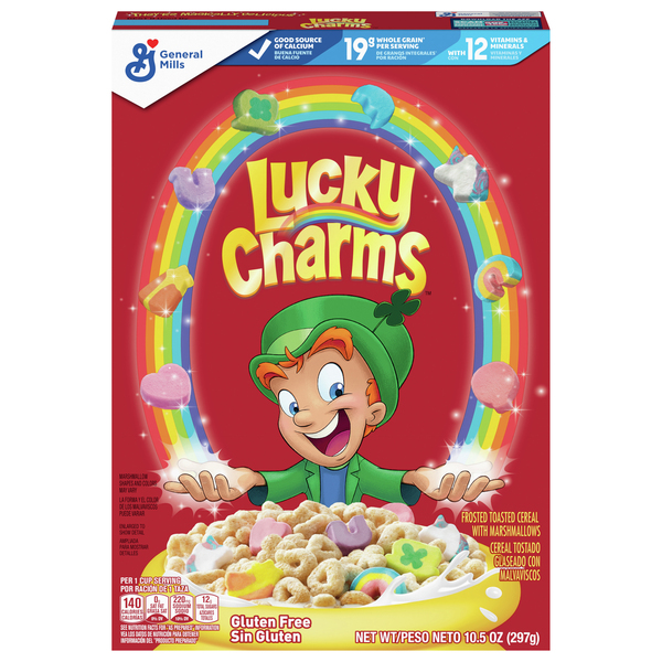 Lucky Charms Cereal, with 3 New Unicorns