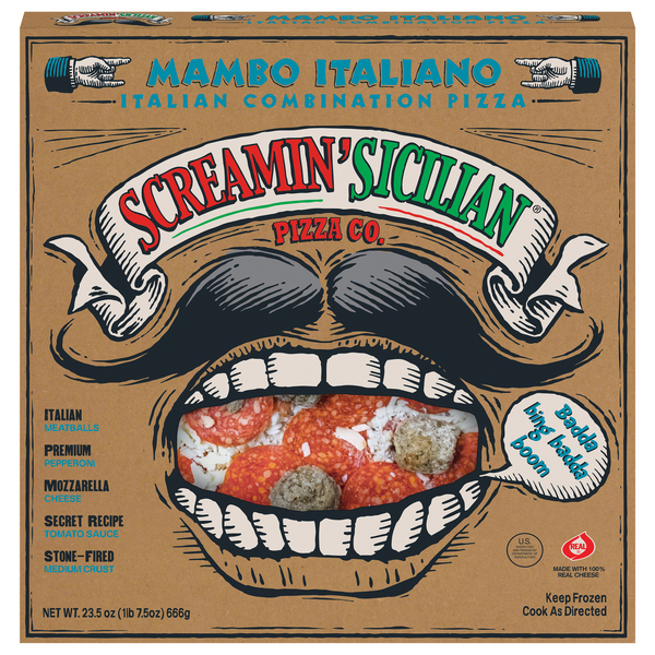 Screamin' Sicilian Pizza Co. Pizza, Italian Combination, Mambo Italiano