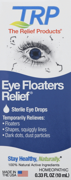 TRP Sterile Eye Drops Eye Floaters Relief