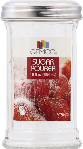 Gemco Pourer, Sugar, 12 Ounce