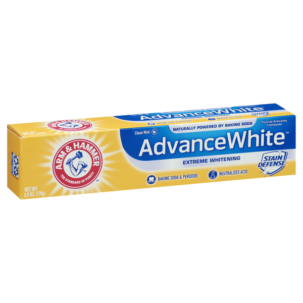 Arm & Hammer Toothpaste, Fluoride Anticavity, Clean Mint, Extreme Whitening