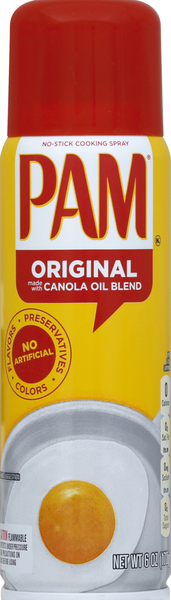 Pam Cooking Spray, No-Stick, Original