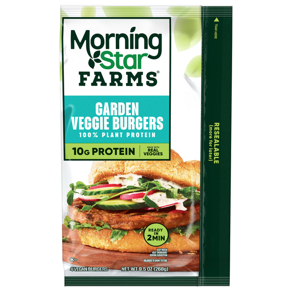 MorningStar Farms Veggie Burgers, Garden