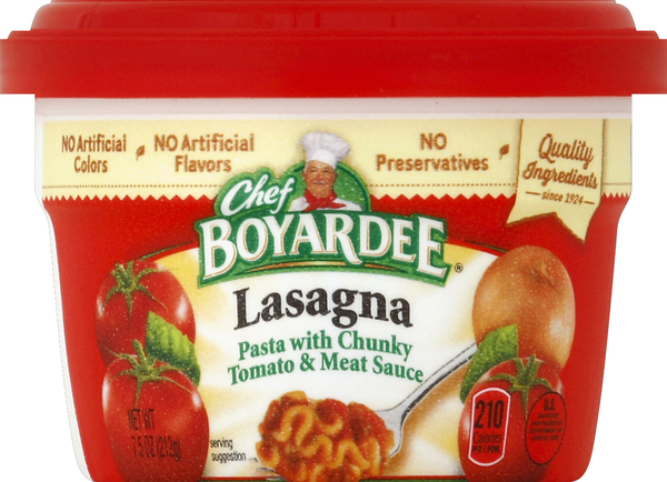 Chef Boyardee Lasagna
