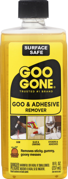 Goo Gone® Citrus Power Goo and Adhesive Remover Spray Gel, 12 fl oz - King  Soopers