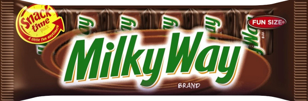 Milky Way Candy Bars, Fun Size, Snack Time Pack