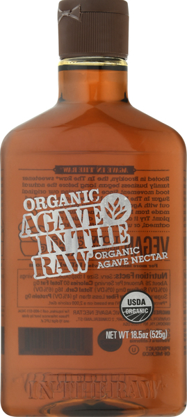 Agave In The Raw Agave Nectar, Organic