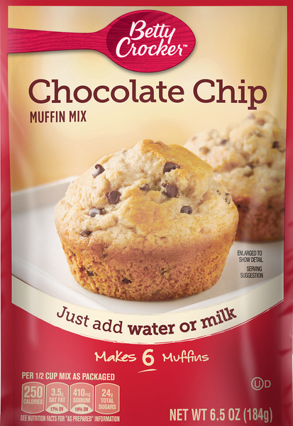 Betty Crocker Muffin Mix, Chocolate Chip