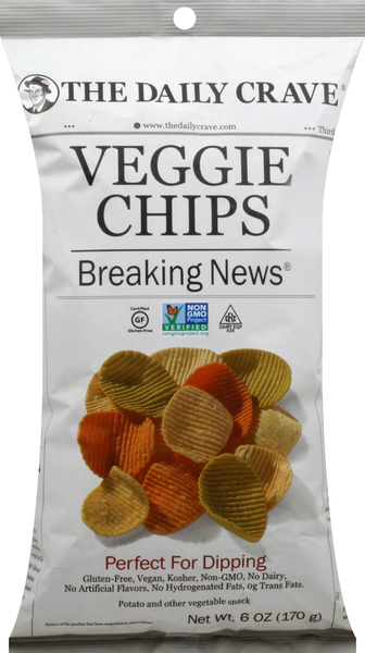 The Daily Crave Veggie Chips, Breaking News